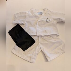 Build A Bear Karate Outfit With Black Belt